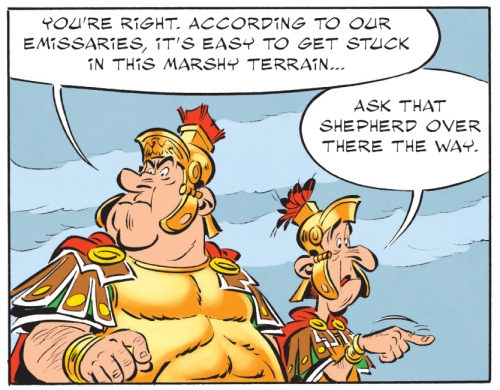 The first frames from Asterix and the Picts